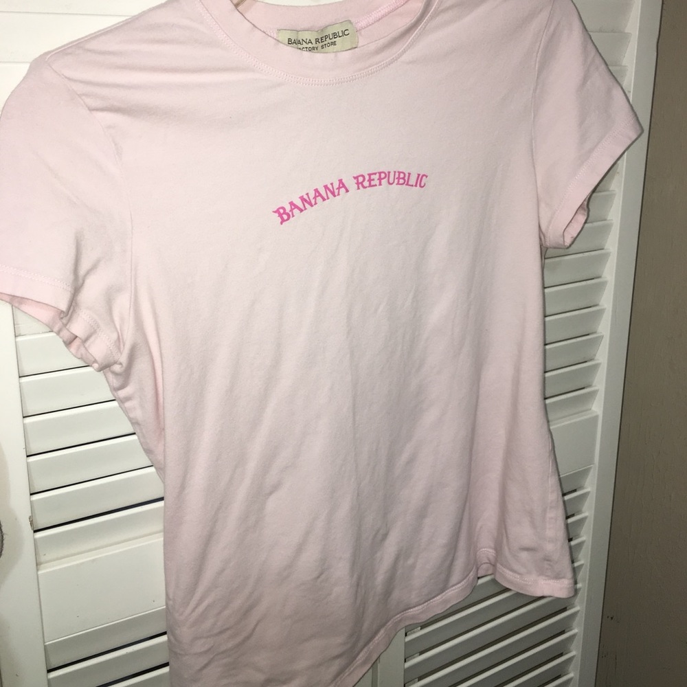 Banana republic T-shirt /crop top